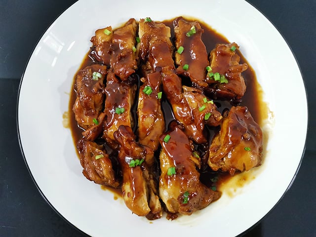 Teriyaki chicken thighs