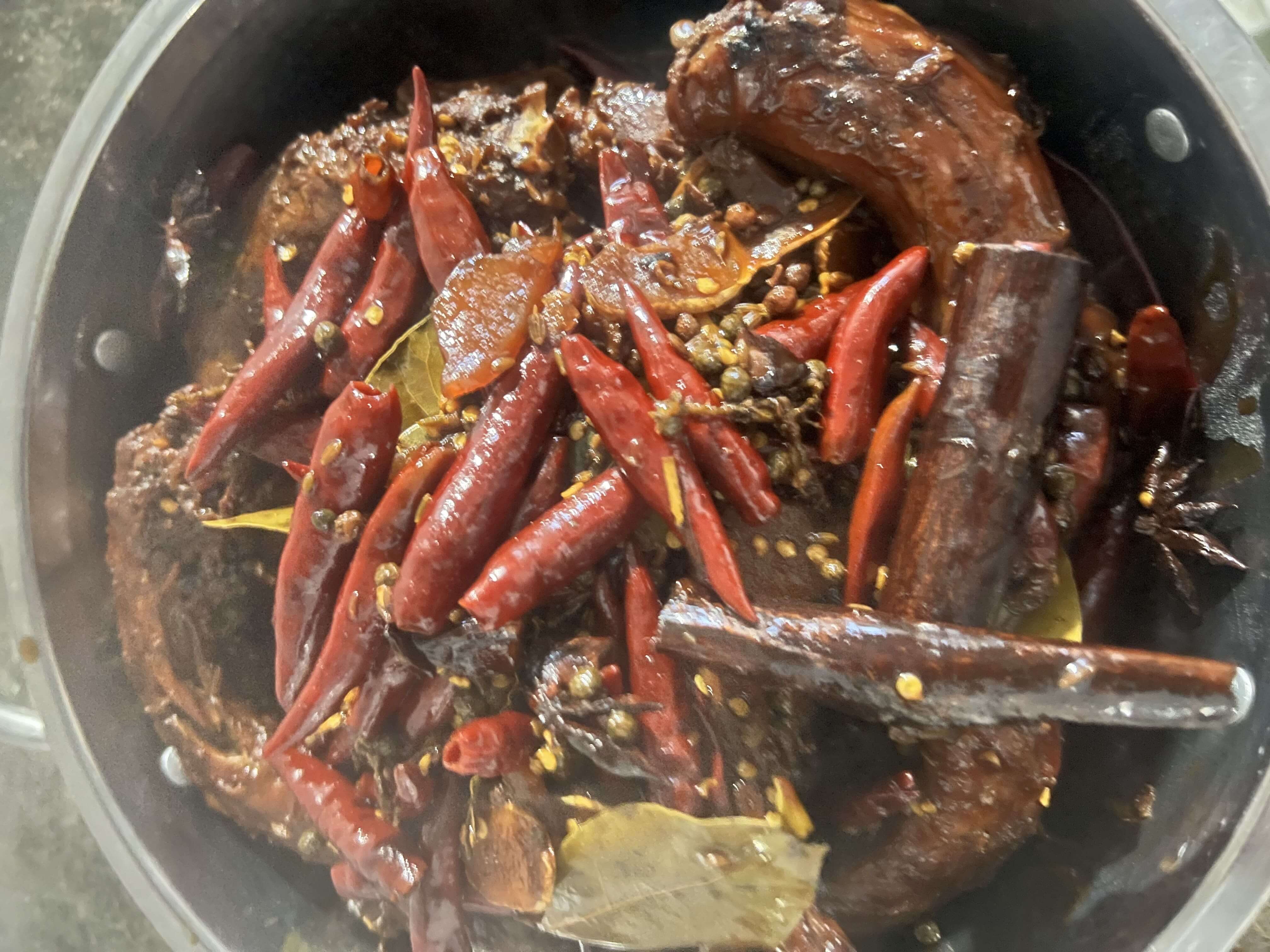 Refrigerating everything in the braising liquid - 01