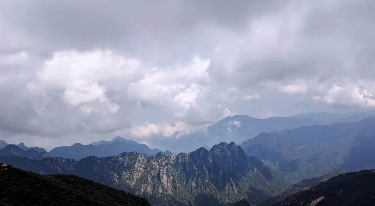 Rolling clouds