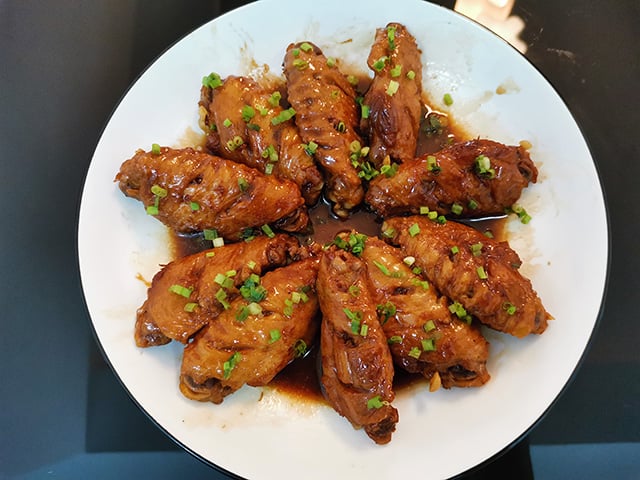 Cola chicken wings