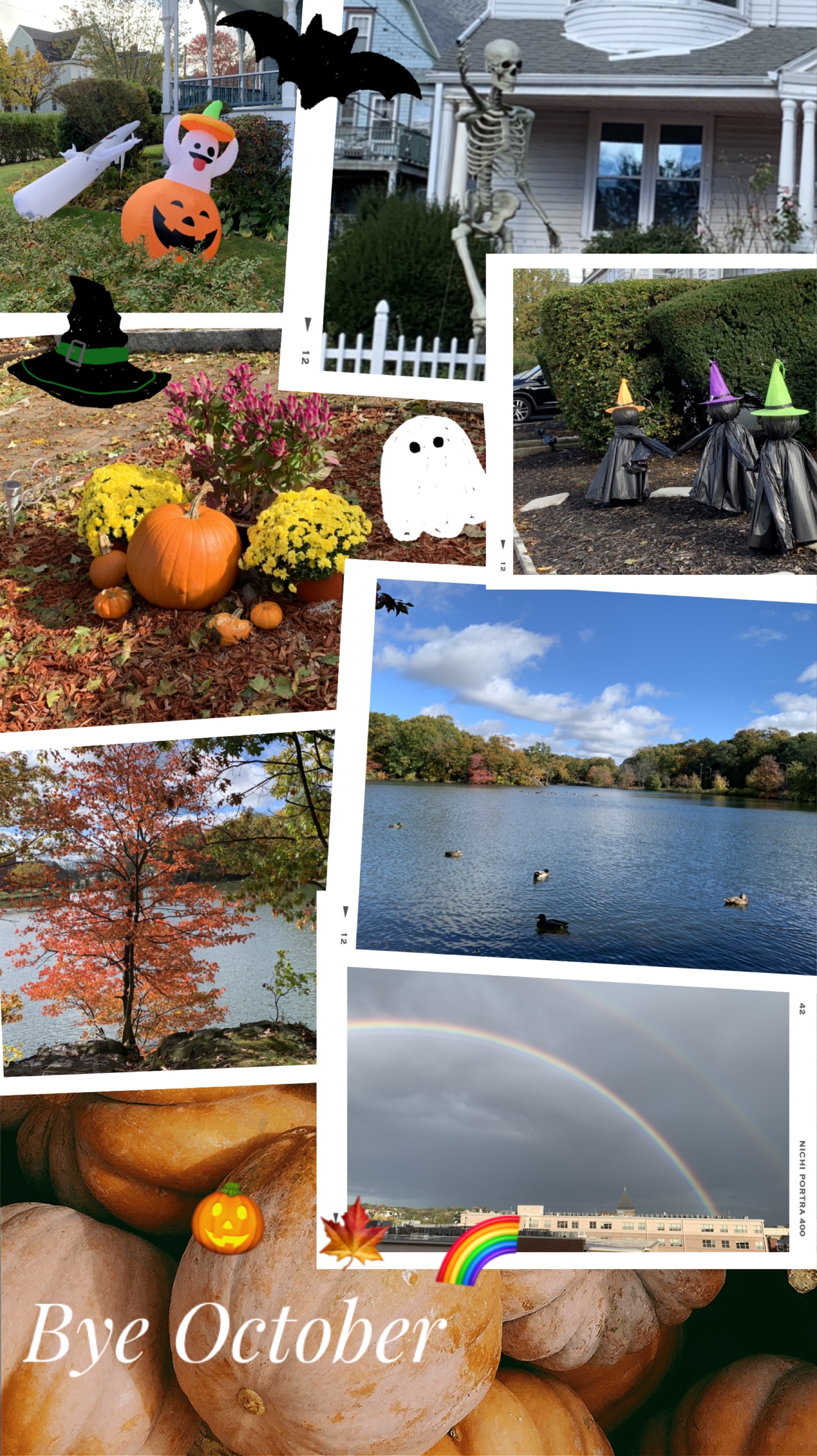 Saying goodbye to October