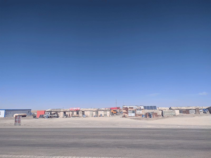 Not even enough to be called a desert town