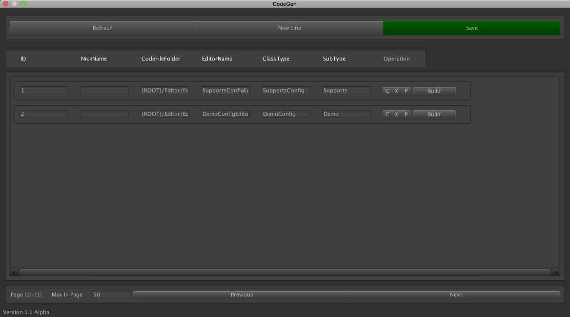 Editor generated with SmartDataViewer